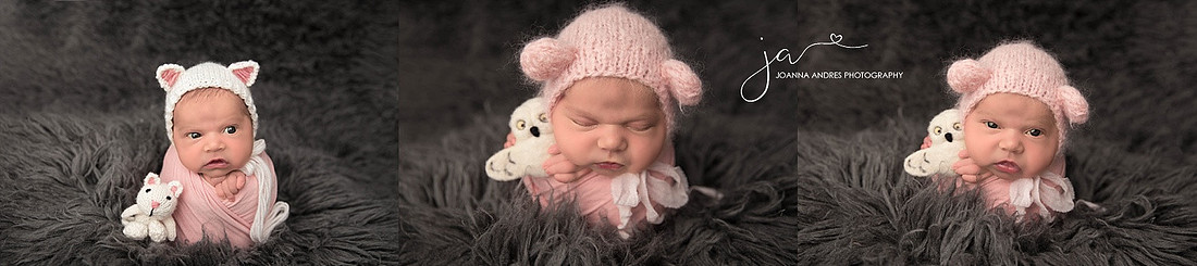 Baby in Potato Sack awake Collage