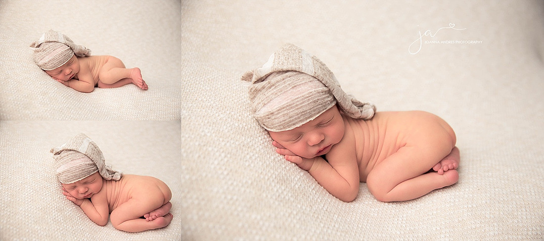 Newborn Photographer Baby Boy in Neturals