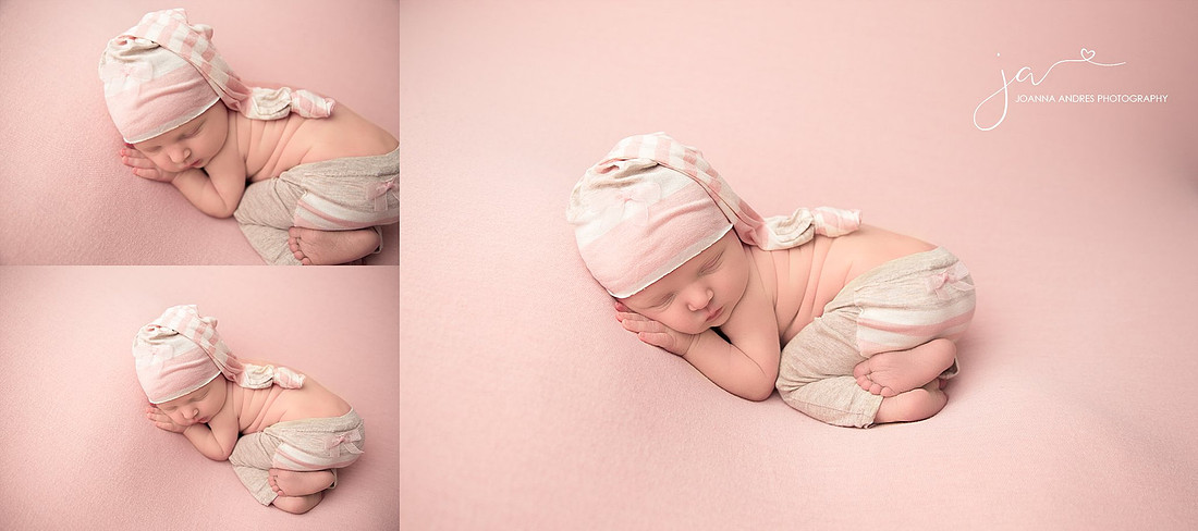 Baby Girl Bum Up in neutral tones and pinks