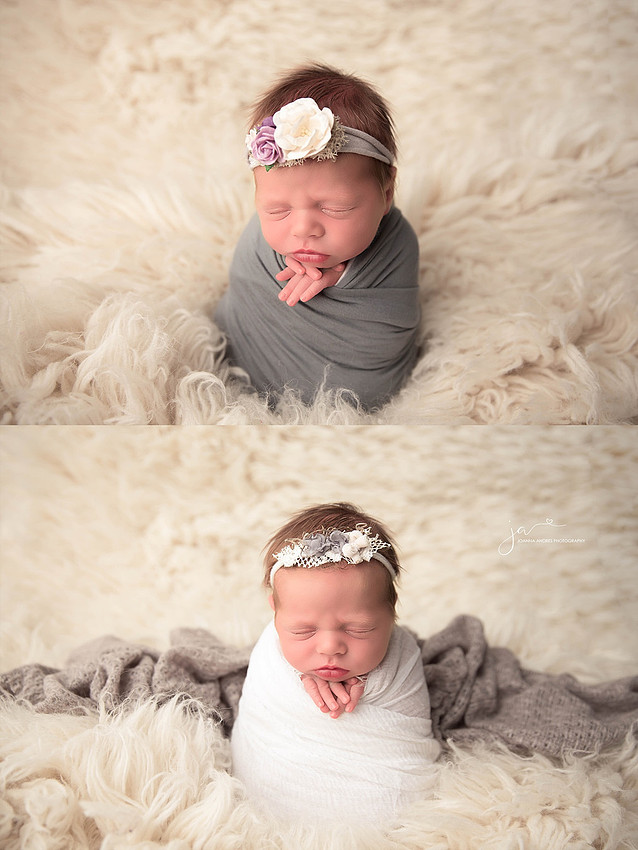 Baby girl Wrapped up