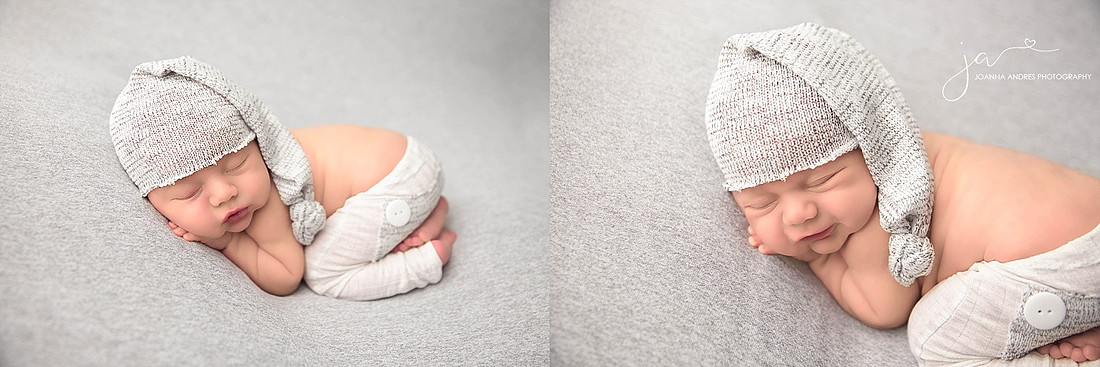 Baby Boy in Grays