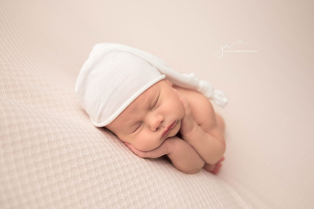Baby Boy in WHite Hat
