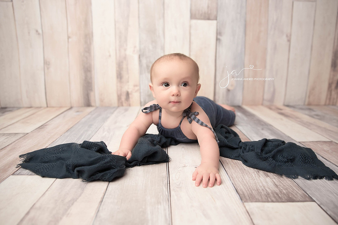 Baby Boy Crawling