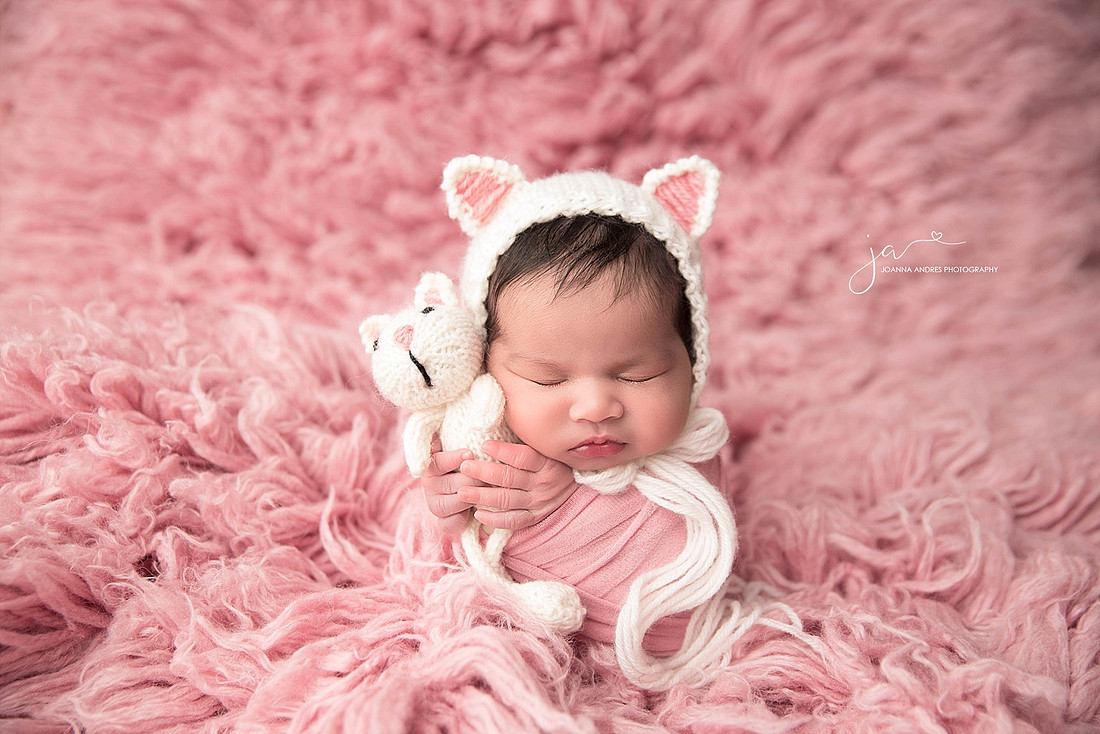 Potato Sack in Pinks with Lovey