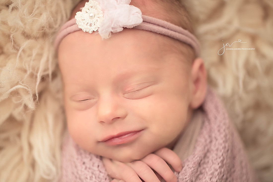 Close up of Baby Smiling