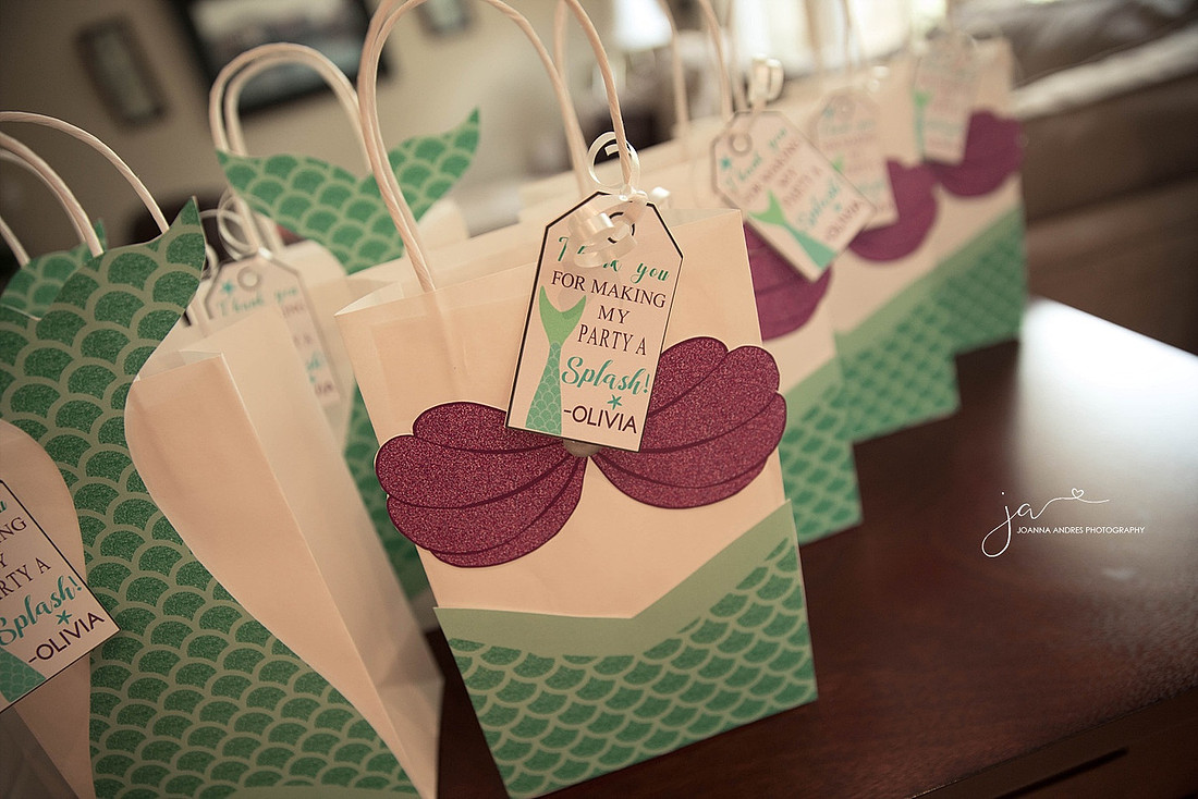 Mermaid Theme Gift Bags