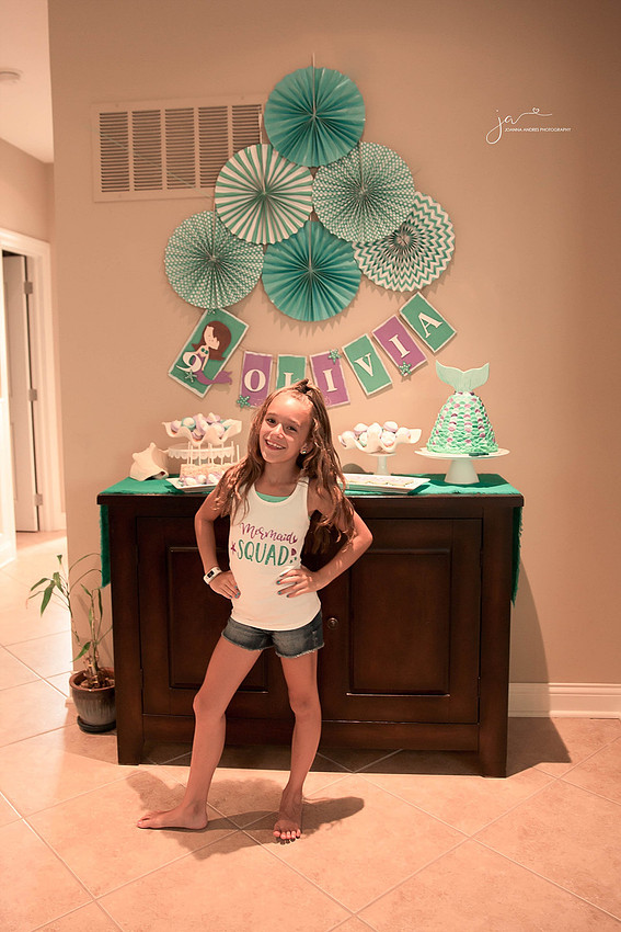 Mermaid Themed Birthday Party