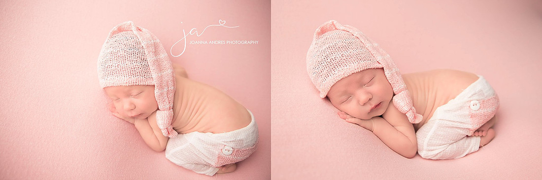 Baby girl in Pinks