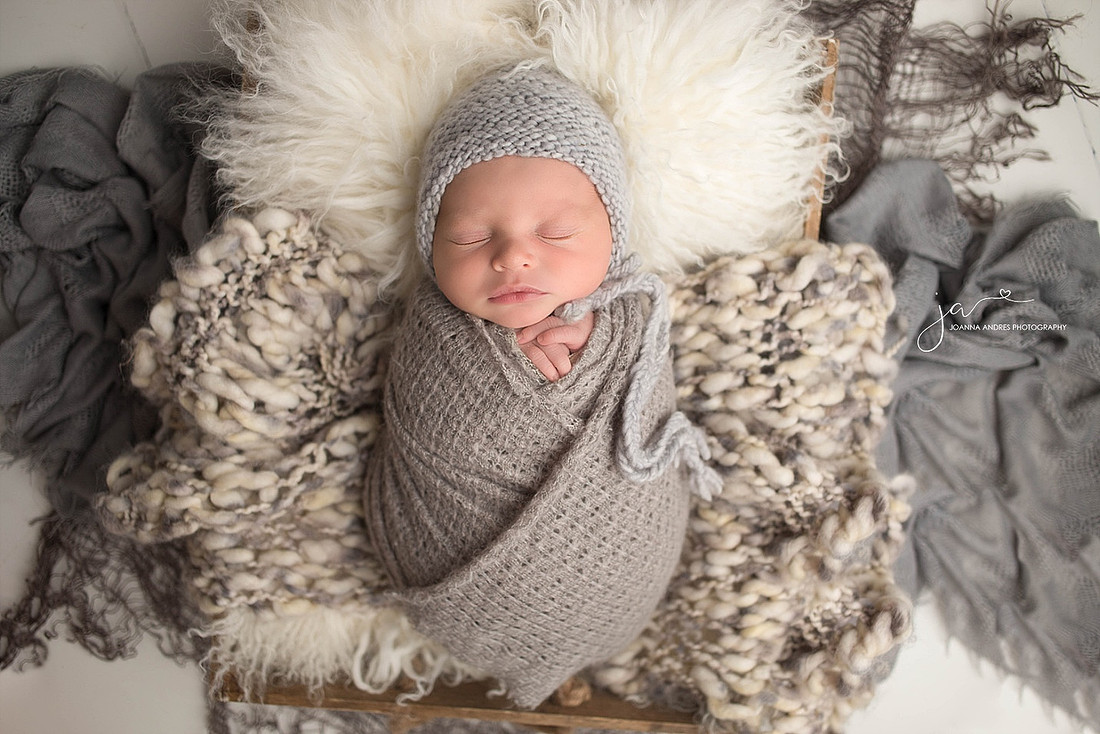 Baby layered and wrapped