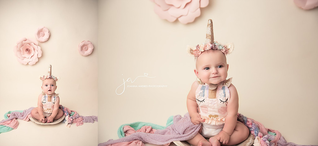 Unicorn Baby Collage