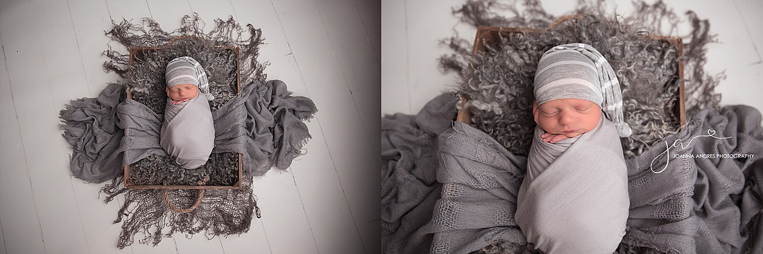 Baby in Grays