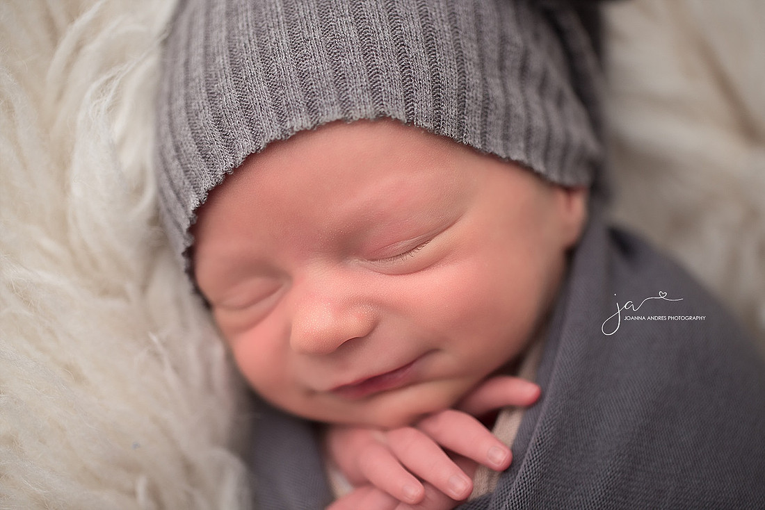 Baby Smiling Close Up