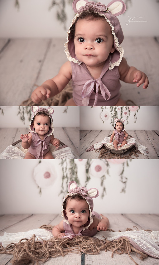 Baby Collage with hood