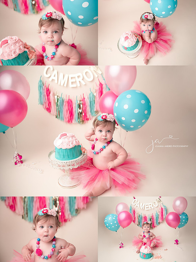 Cake Smash Collage