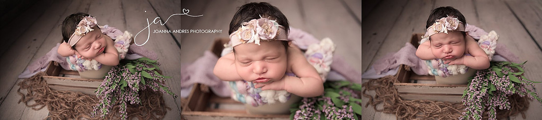 Baby in Bucket Collage