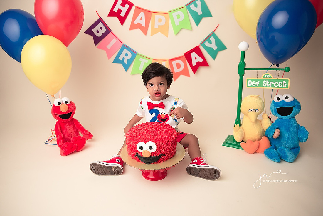 Cake Smash for a 2 year session