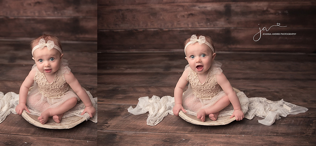 Baby Girl in Neutrals