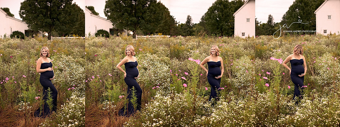 Maternity Session at Homestead Park in the Fall