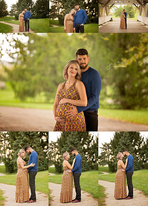 Collage of Maternity Photos