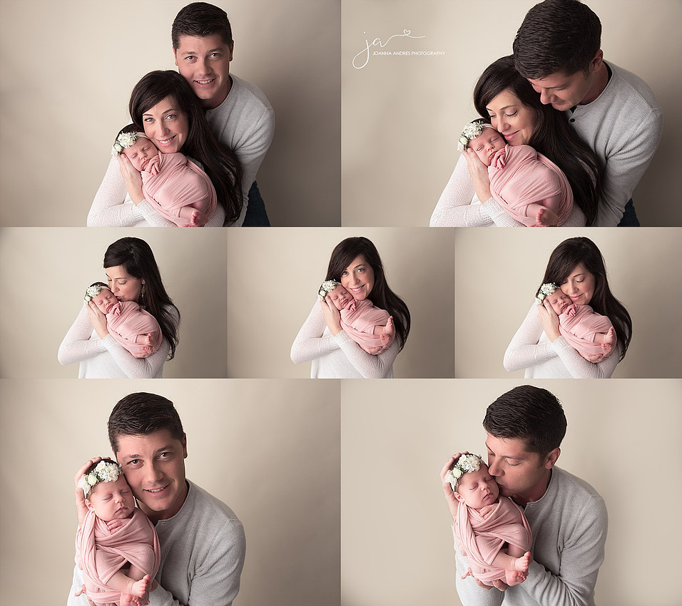 Collage of Baby and Parent Shots